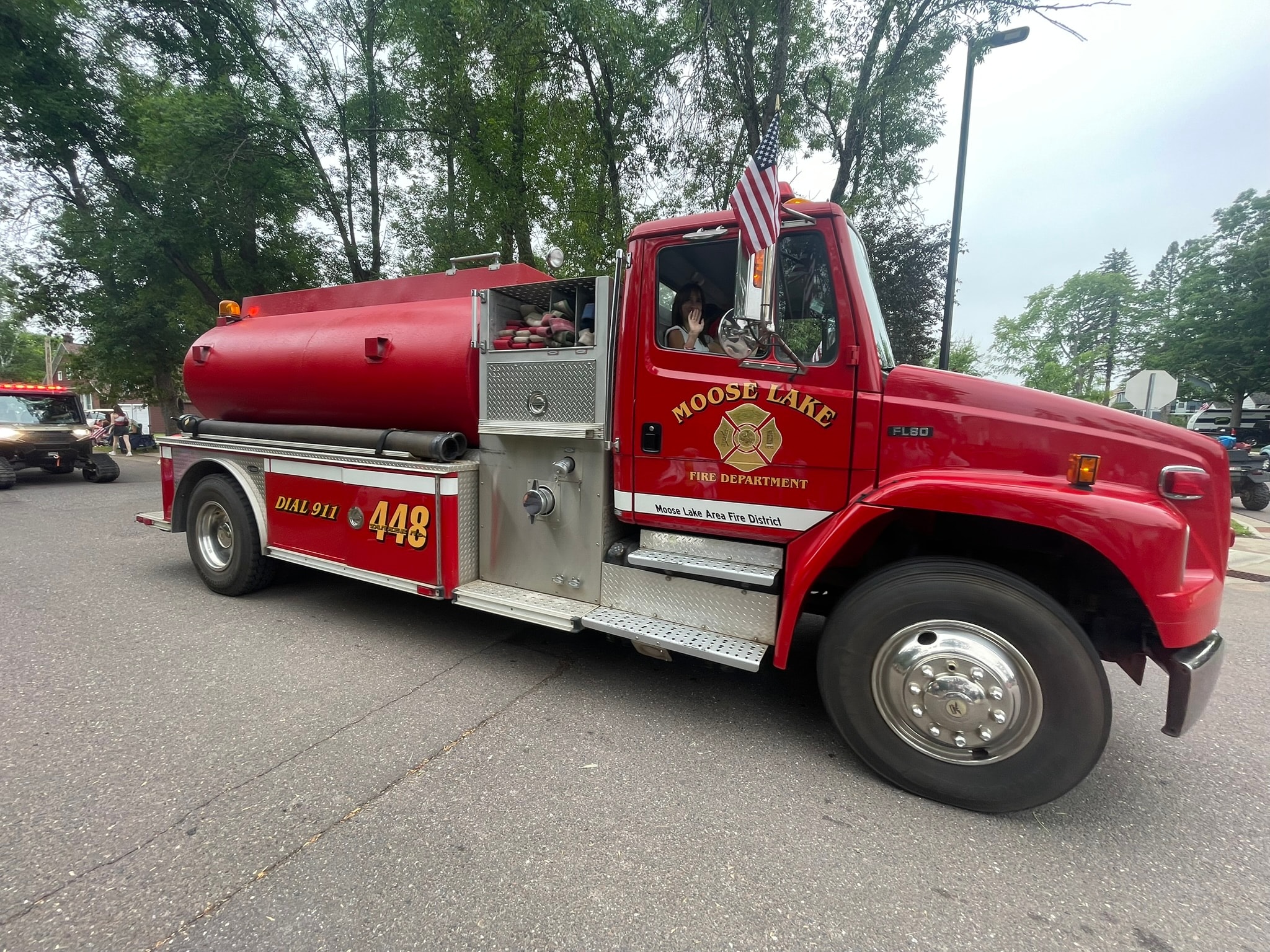 Moose Lake Fire District Unit 448 pumper