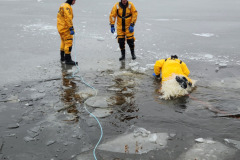 Ice rescue training 2023