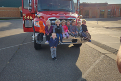 Fire prevention at Moose Lake School 2022