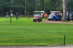 Sunny day at golf course — golf scramble fundraiser September 2025