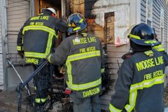 Structure fire March 2020