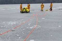 Ice rescue training 2023