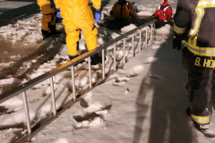 Ice rescue training January 2023